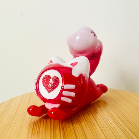 Strawberry Mousetta Downy Evil Eyes Kitty Miniature Series
