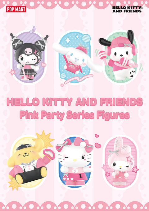 POPMART x Sanrio Pink Party Blind Box Series