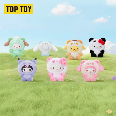 TopToy x Sanrio Panda Plushie Pendant Blind Box Series