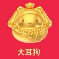 TopToy Lucky Cat Daruma Miniature Series 2