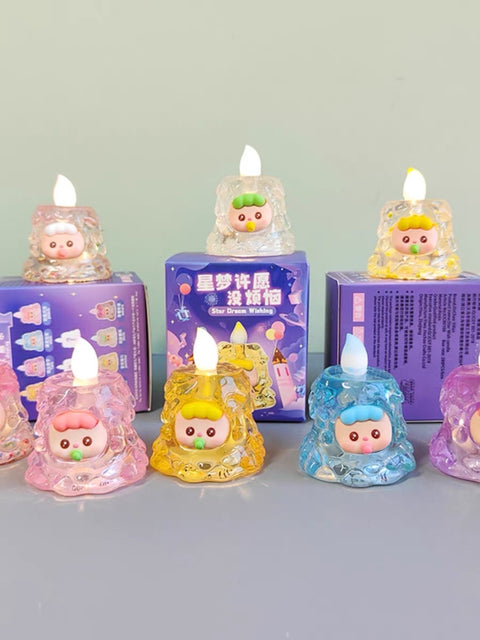 Star Dream Wishing Mini Light Up Candle Series