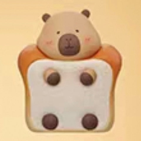 TuanTuan Zai Capybara Bread Bakery Miniature Series 2