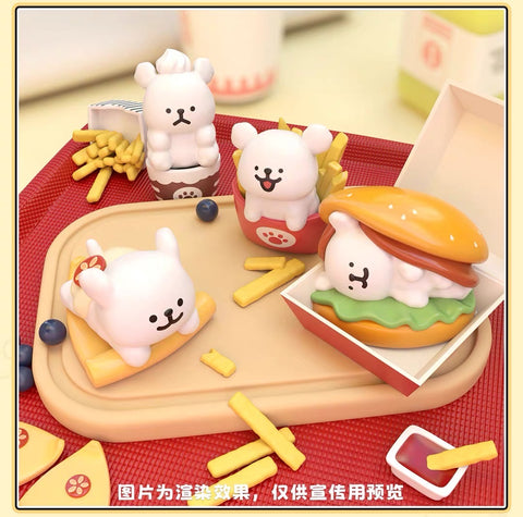 Maltese Line Dog Mini Afternoon Tea Series