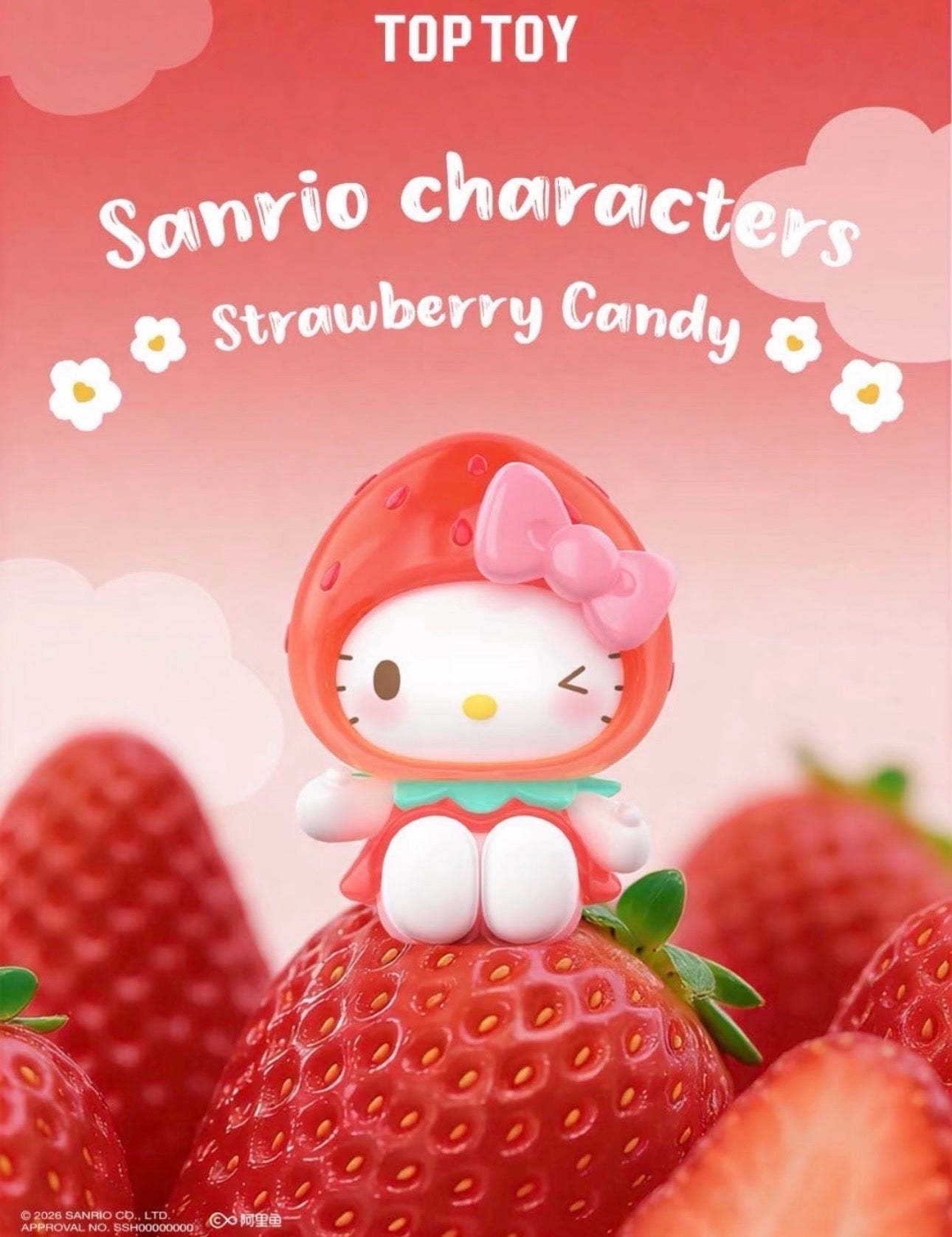 TopToy x Sanrio Strawberry 🍓 Candy Series – ToyDonutShop
