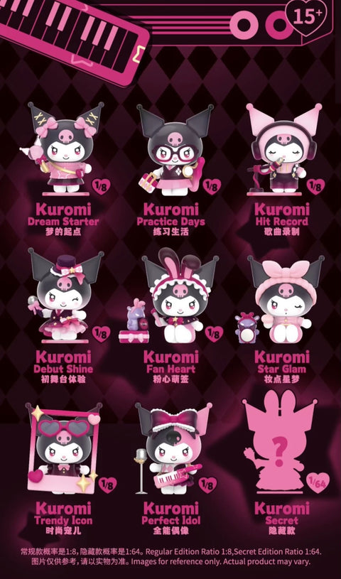 TopToy Kuromi Sparkling Idol Blind Box Series