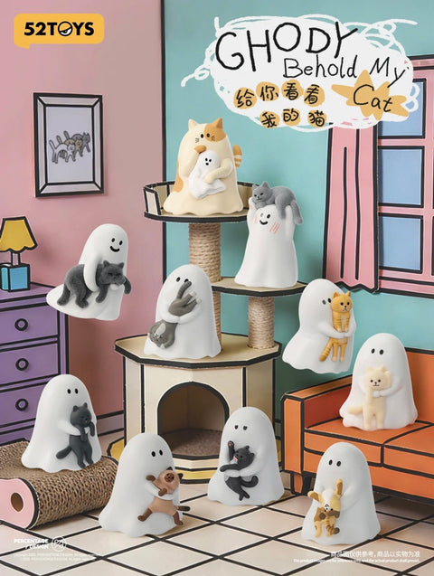 52Toy x Ghody Ghost Behold My Cat Blind Box Series