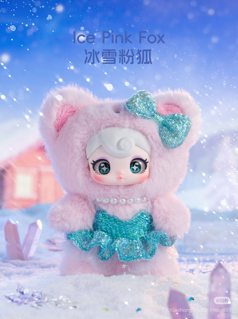 Sunday Claim Sale - HiToy SunnyCoco Big plush Ice Pink Fox (like Linabelle)