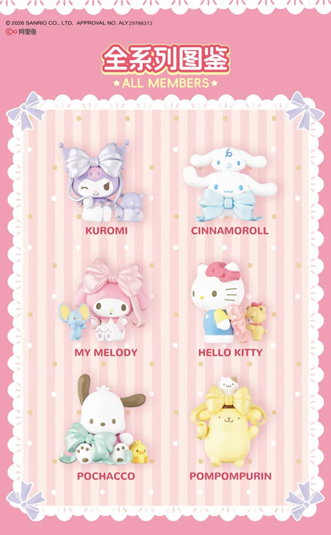 Miniso x Sanrio Heartfelt Bow Blind Box Series