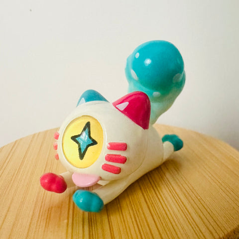 Strawberry Mousetta Downy Evil Eyes Kitty Miniature Series
