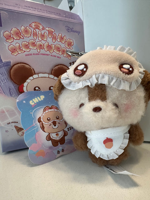 Sunday Claim Sale - Toptoy Chip Sleepy Plush Charm