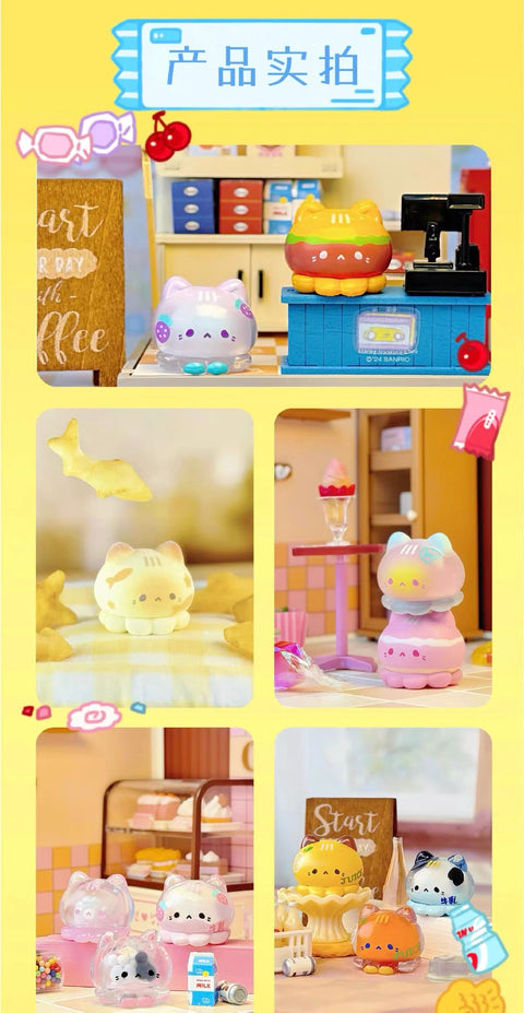 Octopus Kitty Snack Miniature Series 4 by Strawberry Mousetta