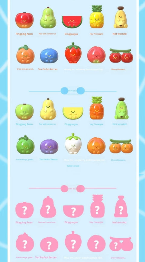 MeiChai Big Miniatures Fruit Series