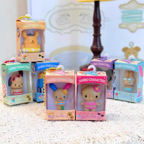 Bandai x Summer Tanned Sanrio Micro Mini Blind Box Series