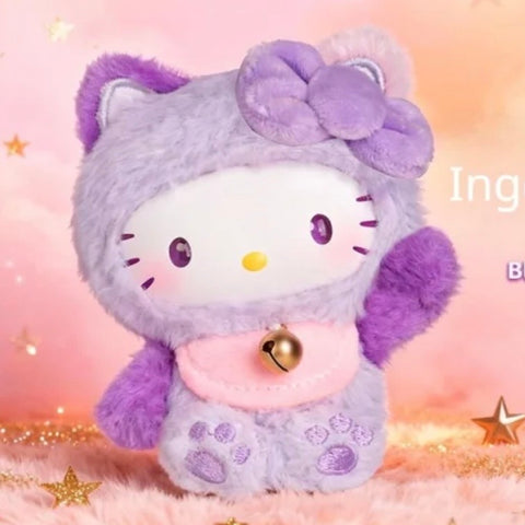 Moetch Hello Kitty Lucky Cat Mini Plush Blind Box Series