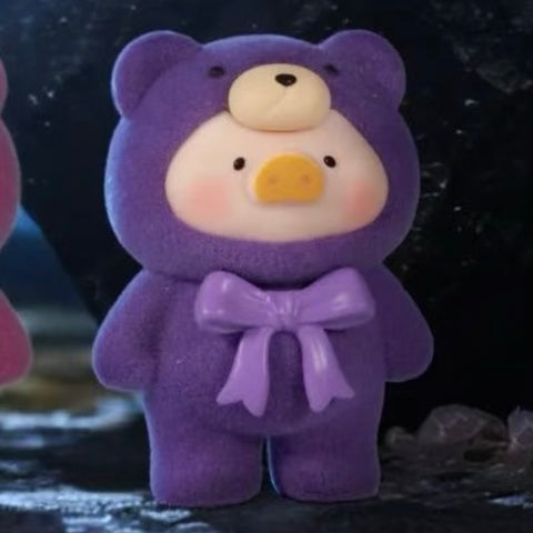 Lulu the Piggy Miniature Mineral Ore Teddy Mining Series