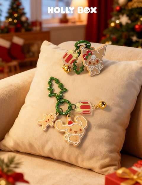 HollyBox x Sanrio Gingerbread Charm Series
