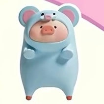 Lulu the Piggy Car Screen Scented Miniature Series