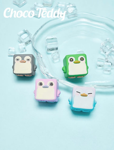 ChocoTeddy Square Penguins (Glow in the Dark) Miniature Series