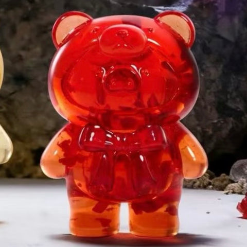 Lulu the Piggy Miniature Mineral Ore Teddy Mining Series