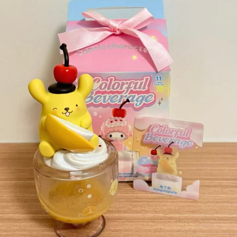 Miniso x Sanrio Colorful Beverages Blind Box Series