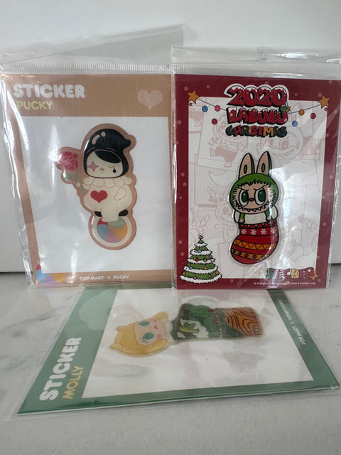 Sunday Claim Sale - popmart sticker lot