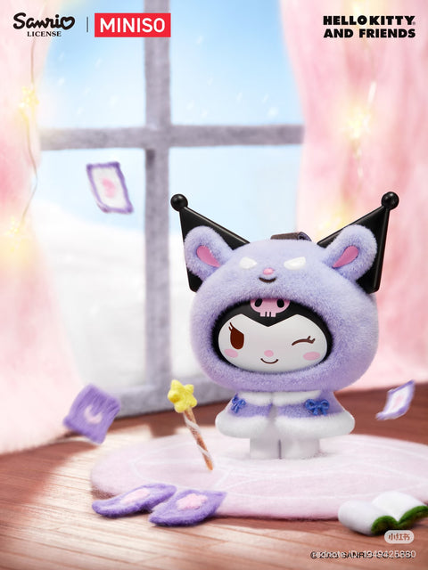 Miniso x Sanrio Winter Coat Face Changing Pendant Blind Box Series