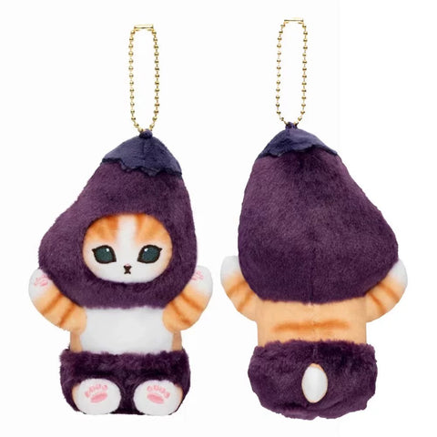 Mofusand Fruits and Vegetables Plush Hangers