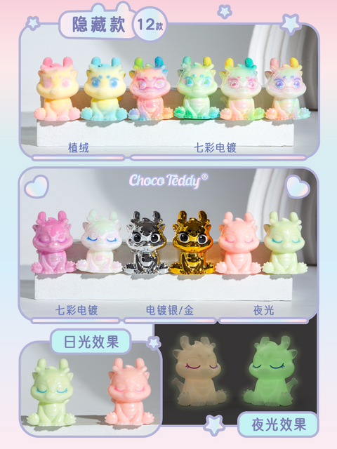 ChocoTeddy The Lucky Loong Miniature Dragon Series