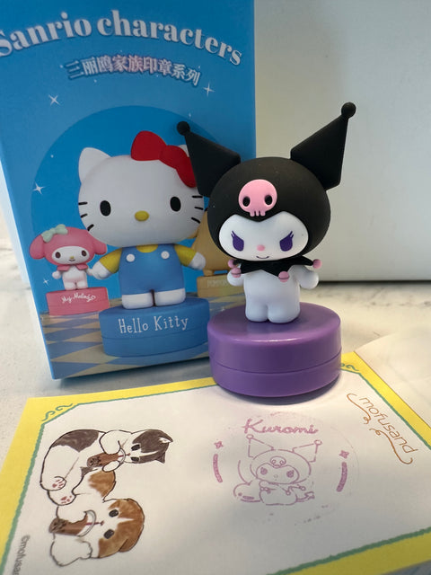 Sunday Claim Sale - Kuromi Stamp Blind Box
