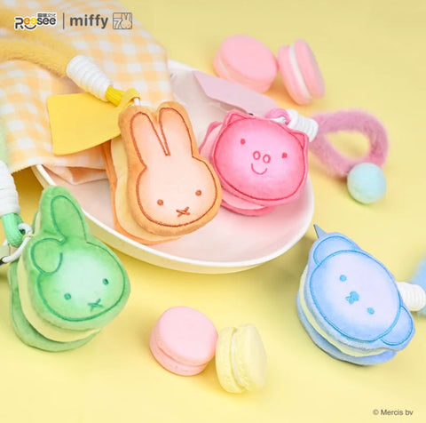 Reesee x Miffy Macaroon Cookie Pendant Charms