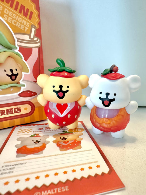 Sunday Claim Sale - Maltese cute pair fruity berry and lychee