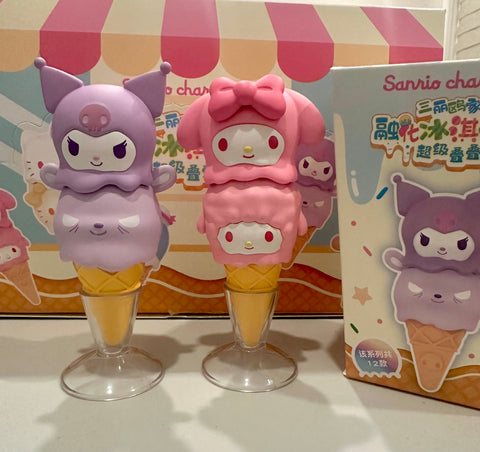 Playtime Unlimited x Sanrio Melty Ice Cream Blind Box Series