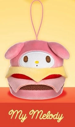 Moetch Sanrio Burger Plush Hanger Blind Bag series