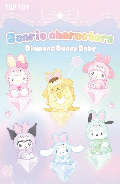 TopToy Diamond Bunny Baby Pendant Blind Box Series