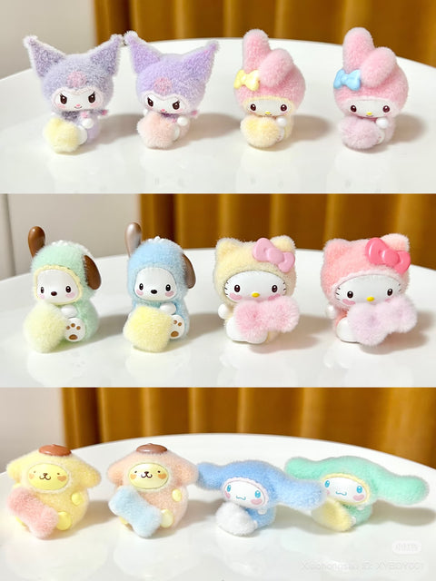 Moetch x Sanrio Fuzzy Rainbow Babies Minis