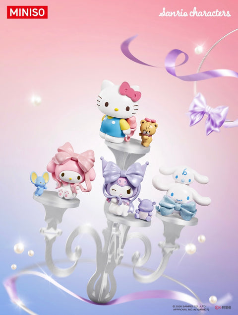 Miniso x Sanrio Heartfelt Bow Blind Box Series