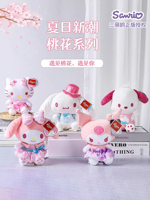 Sanrio Blushing Sakura Plush