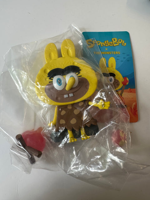 Labubu SpongeBob Cavemann