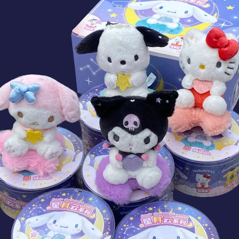 Sanrio Characters Moon, Star and Cloud Plush Blinds