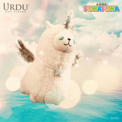 Urdu x FuwaFuwa Rainbow Unicorn Alpaca