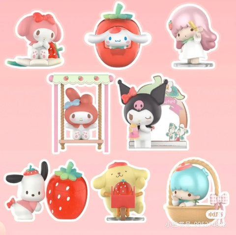 Miniso x Sanrio Strawberry Series