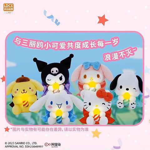 Sanrio Characters Birthday Wish Plush Candle Series