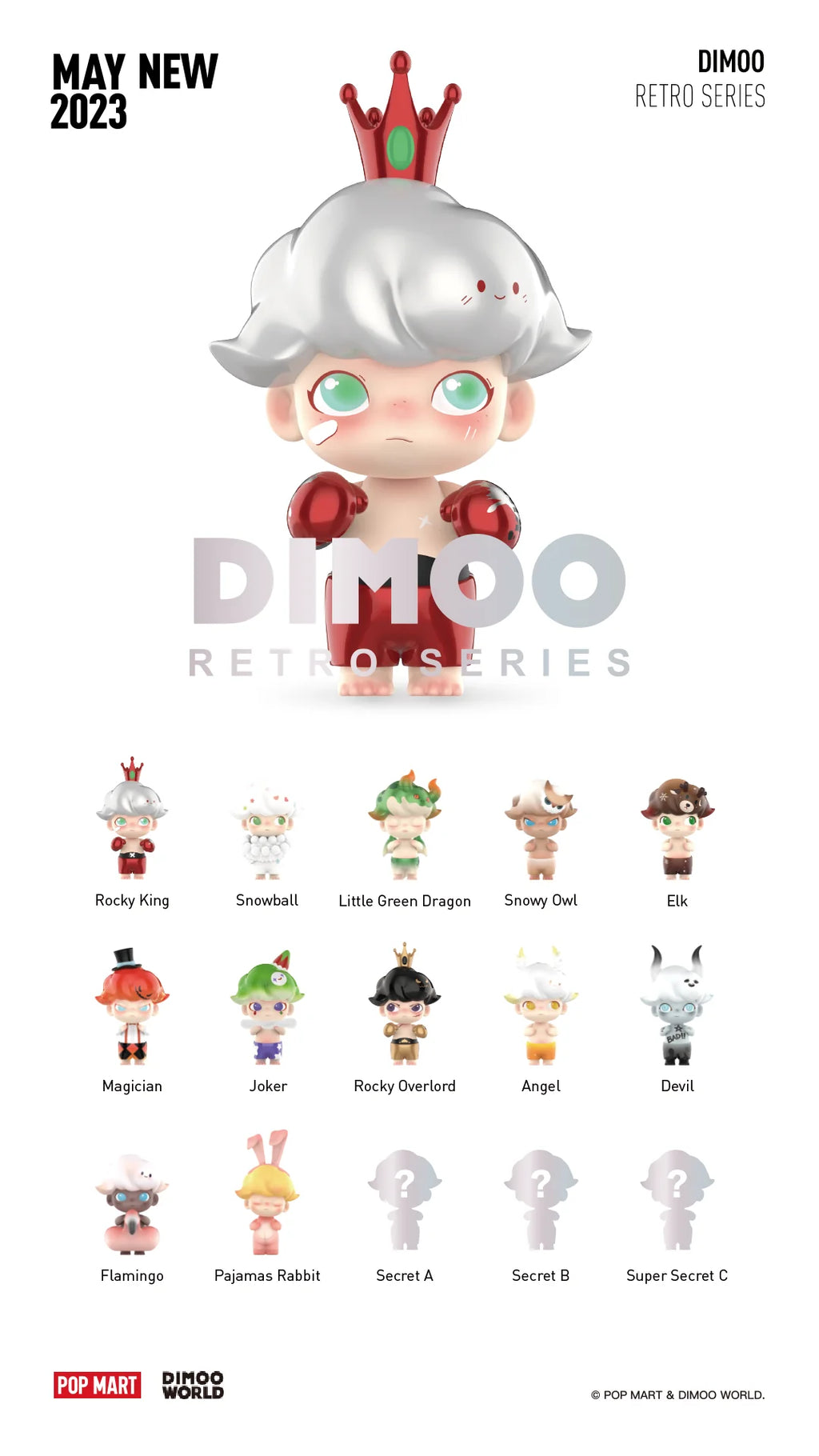 POP MART Dimoo Retro Series – ToyDonutShop