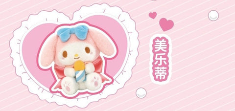 Sanrio Characters Birthday Wish Plush Candle Series