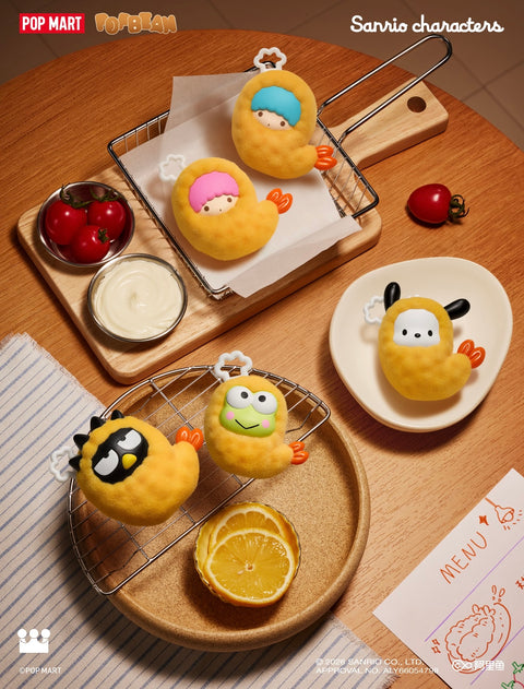 PREORDER - Popmart x Sanrio Characters Hello Kitty and Friends Tempura Fried Shrimp Pop Beans Series