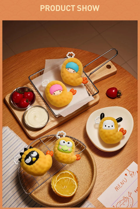 PREORDER - Popmart x Sanrio Characters Hello Kitty and Friends Tempura Fried Shrimp Pop Beans Series
