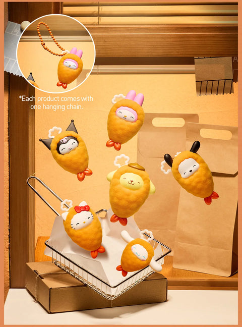PREORDER - Popmart x Sanrio Characters Hello Kitty and Friends Tempura Fried Shrimp Pop Beans Series