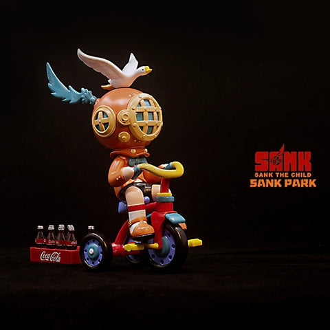 Sank Park Fly Away Home White Swan (with free miniature cola bottles provided by ToyDonutShop)