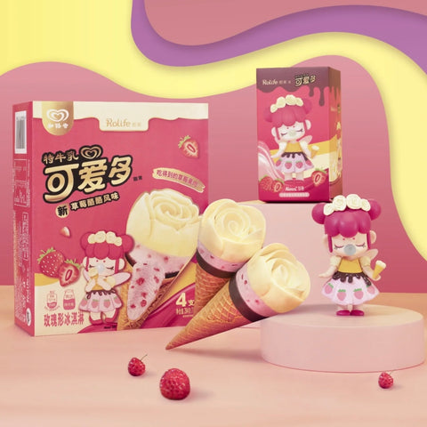 Nanci Strawberry Ice Cream x 可爱多