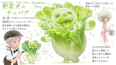 Vegetable Animal Gashapon